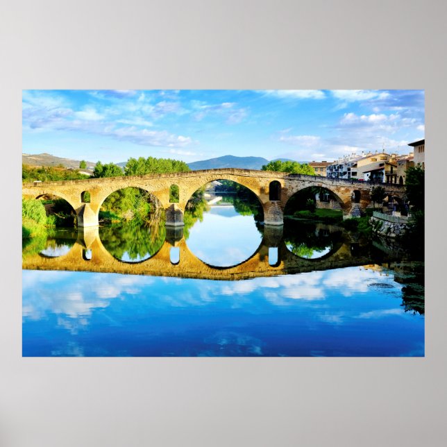 Poster Puente La Reina (Devant)