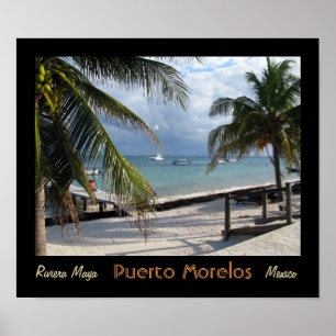 Poster Puerto Morelos