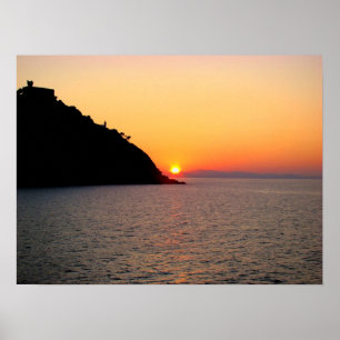 Poster Puesta de sol Donostia - San Sebastián - M1