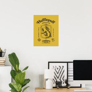 Poster PUFFEBOUFF™ Dédication Patience Loyauté Blason