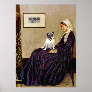 Poster Pug 18 (faon) - La mère de Whistler
