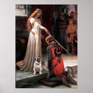 Poster Pug 5 (faon) - L'Accolade
