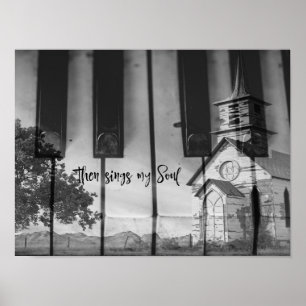 Poster Puis chante mon âme avec le clavier Country Church