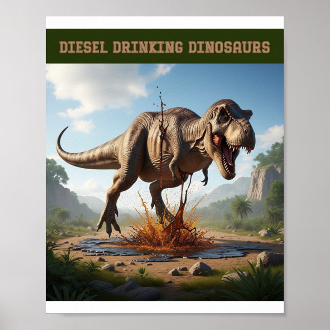 Poster Puis Il Y A Du Diesel (Devant)