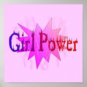 Poster Puissance de fille