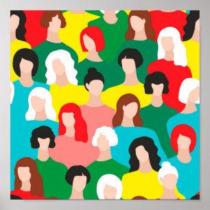 Poster Puissance des filles