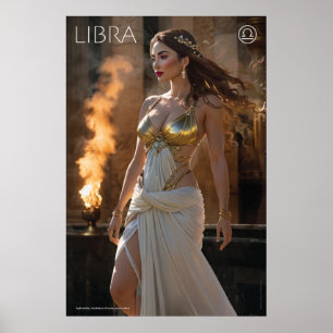 Poster Puissance zodiaque : Libra