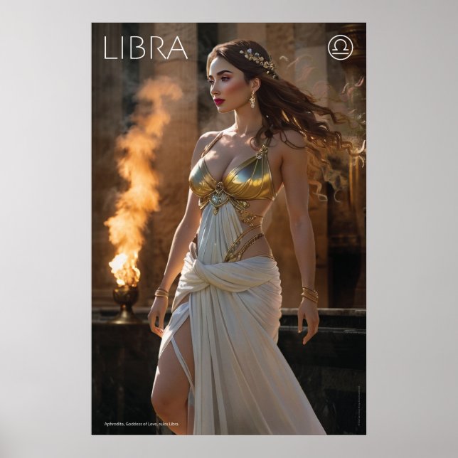 Poster Puissance zodiaque : Libra (Devant)