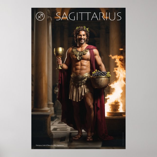 Poster Puissance zodiaque : Sagittaire (Devant)