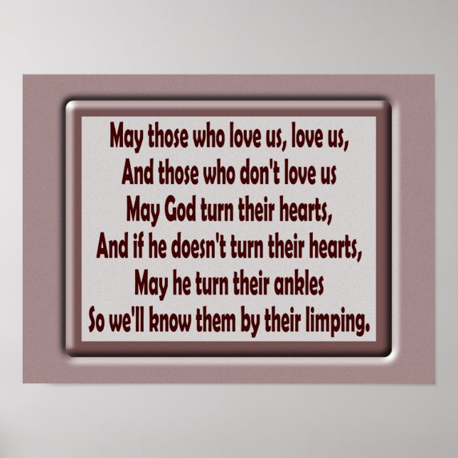 Poster Puissent ceux qui nous aiment — Art (Devant)