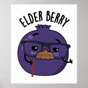 Poster Pun de Berry Amusant aux Anciens