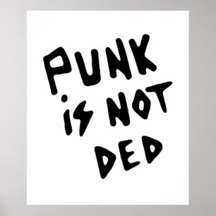 Poster Punk n'est pas ded Persépolis
