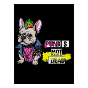 Poster Punk n'est pas mort