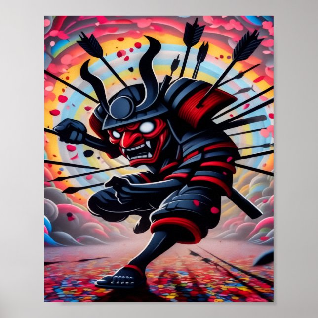 Poster Punk Samurai (Devant)