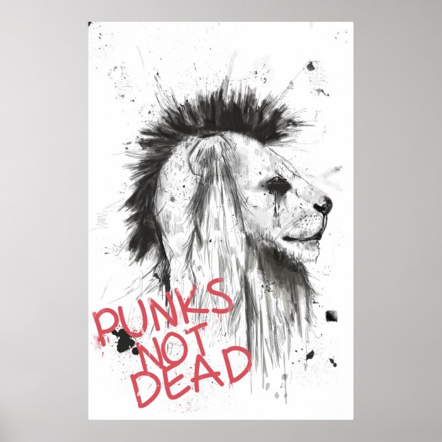 Poster punks non morts (Devant)