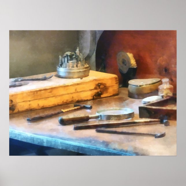 Poster Pupitre Dentiste (Devant)