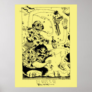 Poster Pure Gonzo Impression/Poster