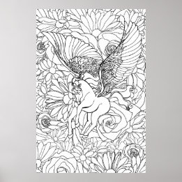 Poster Pureté de Pégase