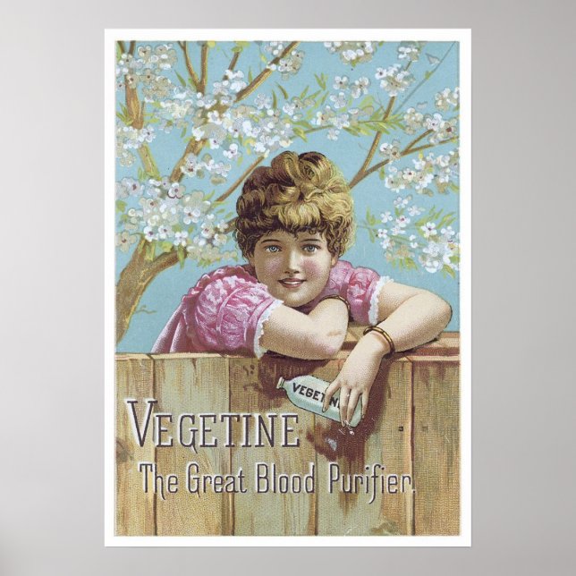 Poster Purificateur de sang végétalien (Devant)
