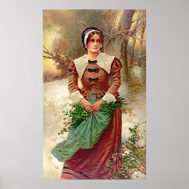 Poster Puritan Maid 1897 (Devant)