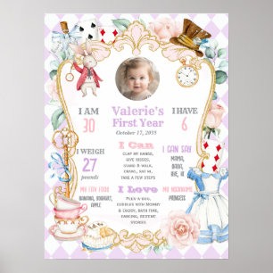 Poster Purple Alice dans ONEderland-1er anniversaire