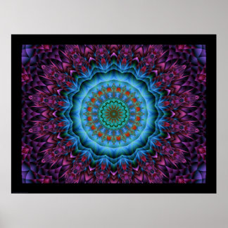 Poster Purple Dépliant