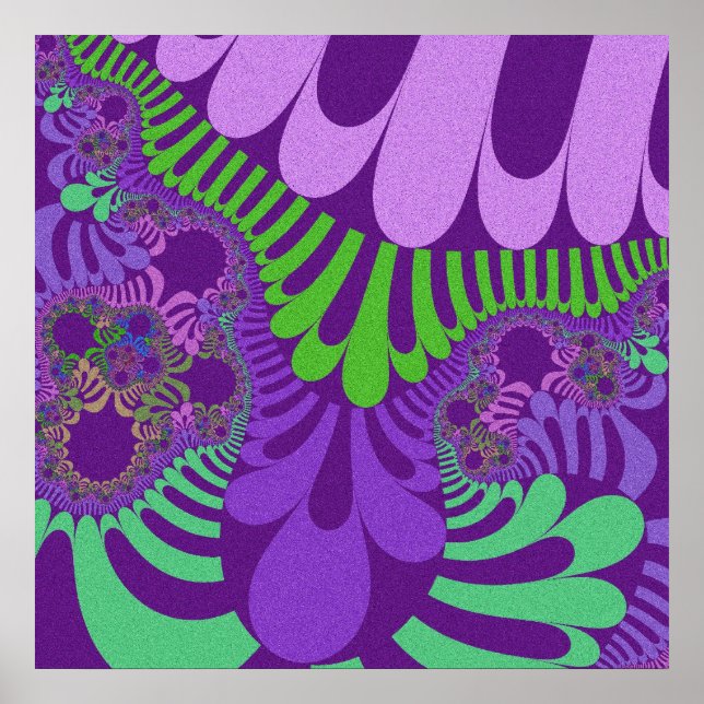 Poster Purple Green Mod (Devant)
