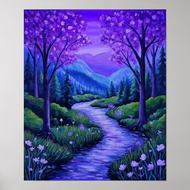 Poster PurpleVibes (Devant)