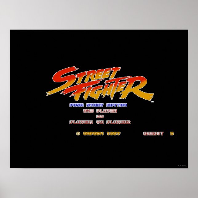 Poster Push Start (Devant)