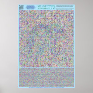 Poster PUZZLE #2 : Noms - Diaboliques résolus