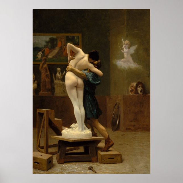 POSTER PYGMALION ET GALATEA (Devant)