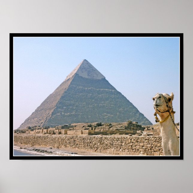 Poster : Pyramide de Khafre (Devant)