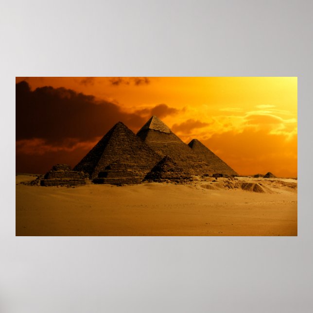 Poster Pyramides (Devant)