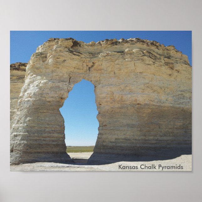 Poster Pyramides de calque du Kansas (Devant)