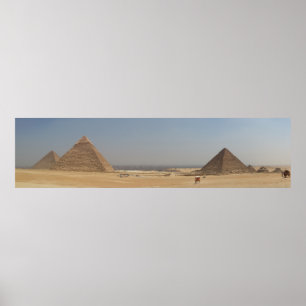 Poster Pyramides égyptiennes