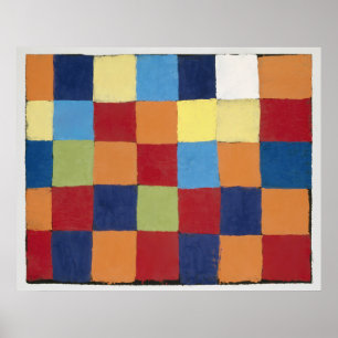 Poster "Qu 1" (1930) Paul Klee.