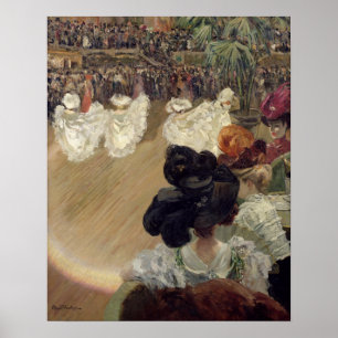Poster Quadrille au Bal Tabarin