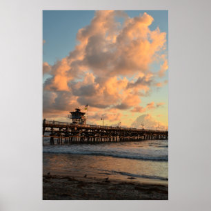 Poster Quai San Clemente California