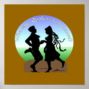 Poster quakers de danse