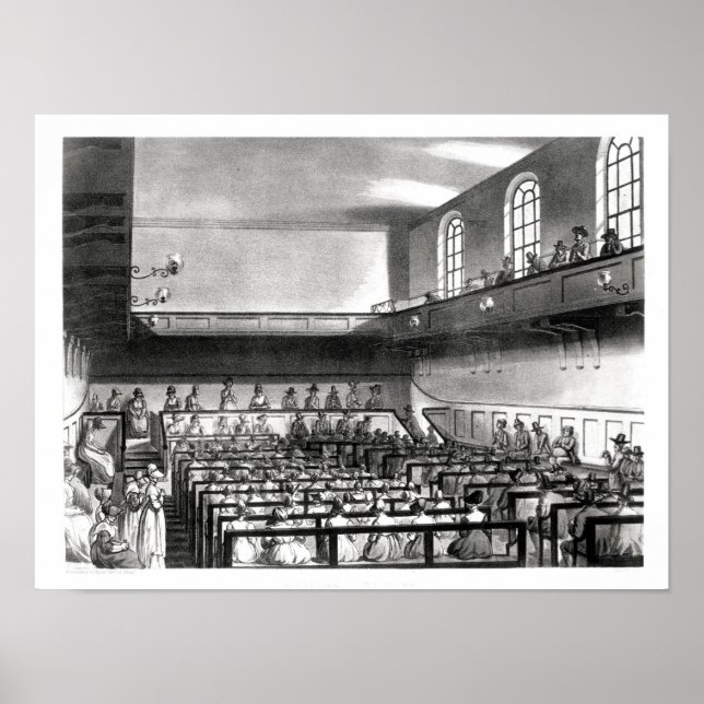 Poster Quakers Meeting, de Ackermann's (Devant)