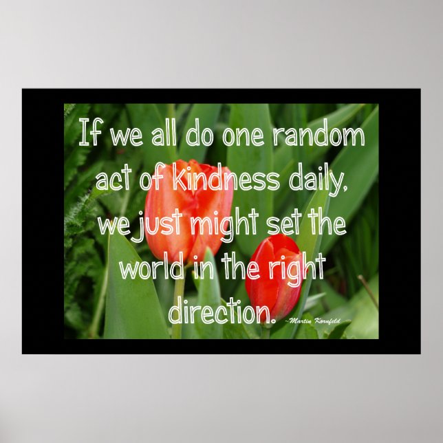 Poster Qualité aléatoire (Devant)