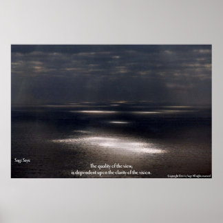 Poster Qualité de la vue