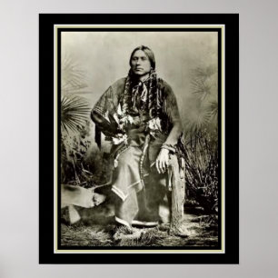 Poster Quanah Parker - Dernier chef Comanche 16 x 20