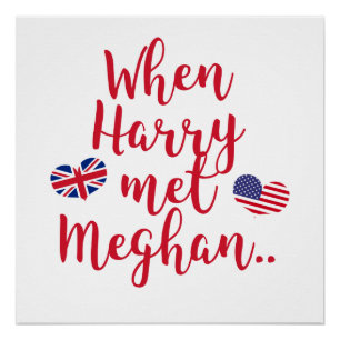 Poster Quand Harry a rencontré Meghan Fun Mariage royal