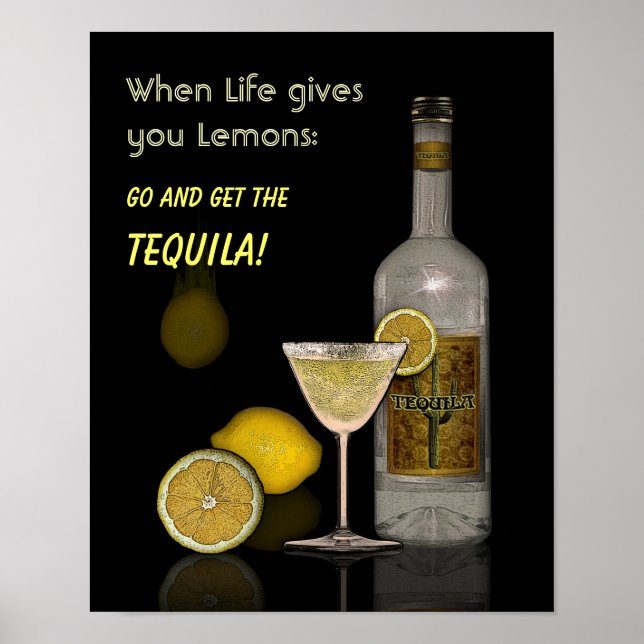 Poster Quand la vie vous donne des citrons (Devant)