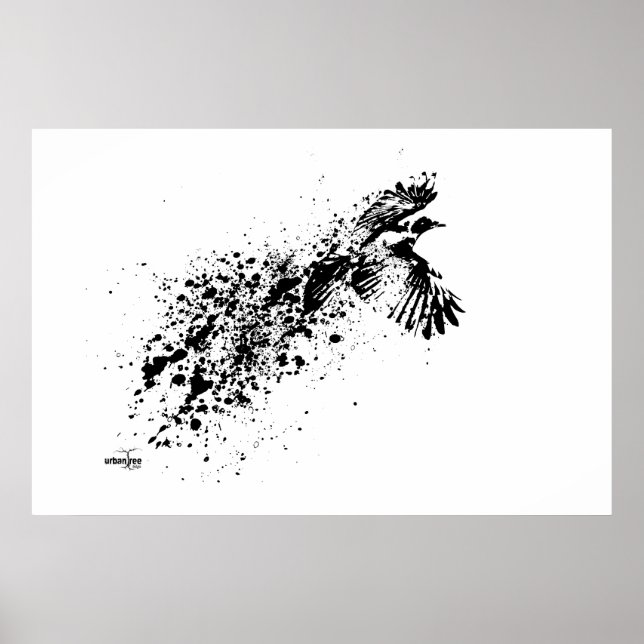 Poster ...quand le corbeau vole (Devant)