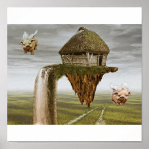 Poster Quand les cochons volent