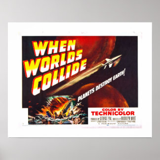 Poster Quand les mondes entrent en collision 2