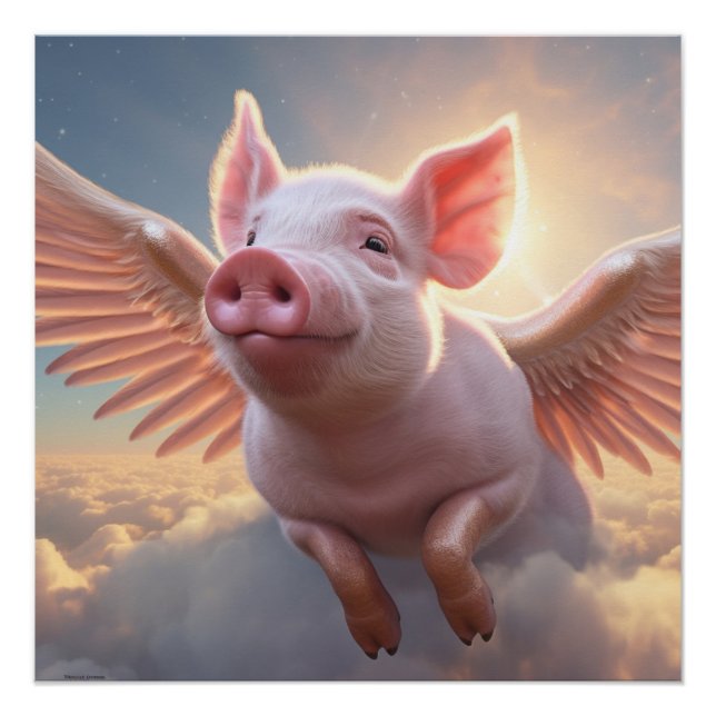 Poster Quand les porcs volent (Devant)