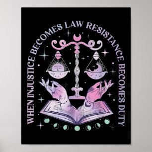 Poster Quand l'injustice devient loi, la résistance devie